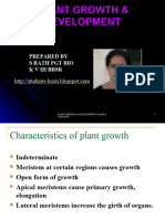 Plant Growth and Developement