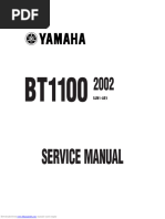 YAMAHA BT1100 サービスマニュアル 和訳抜粋版 YAMAHA BT1100 サービスマニュアル 和訳抜粋版