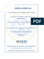 SRM 23bca Curriculum Syllabus 2023 Regulations (1)
