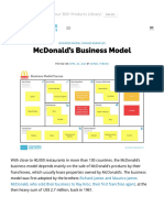 McDonald's Business Model