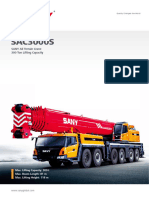 SAC3000S: SANY All Terrain Crane 300 Ton Lifting Capacity