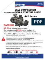 Hanbell Compressor Installation and Startup Guide
