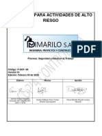 P-SST-06 Actividades de Alto Riesgo