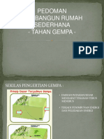 Bab 6. Pedoman Membangun Rumah Sederhana Tahan Gempa