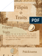 Filipino Traits