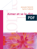 Aimer Et Se Le Dire (Jacques Salomé Sylvie Galland)