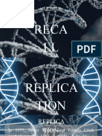 Replication & 3 Major Types of Rna