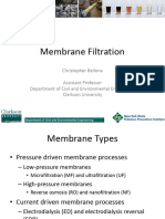 Membrane Filtration Overview