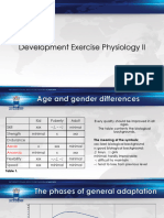 03 Development Exercise Physiology II