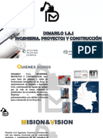 Dimarilo Ingenieria, Proyectos y Construcciones S.A 2019 Portafolio