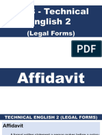 Technical English 2 Legal Forms
