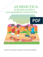 Unidad Didáctica Juegos de Iniciación A Los Deportes Colectivos 2ºtseas