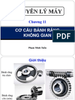 C - 11. Cơ cấu bánh răng không gian