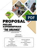 Proposal Projek Kepemimpinan The Organic Kelompok 3