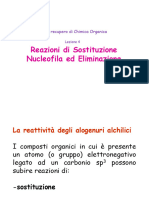 4 Sostituzione Nucleofila Eliminazione