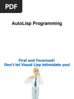 AutoLisp Programming Pres L5