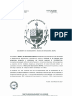 Documento de Sinceramiento Mope