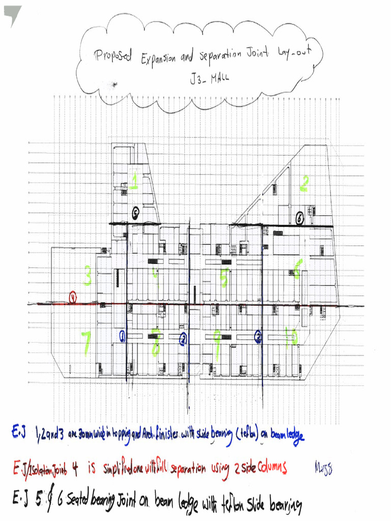 Proposed Structural EP-Isolation Joints-J3 Project | PDF