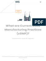 What are Current Good Manufacturing Practices_ - SimplerQMS