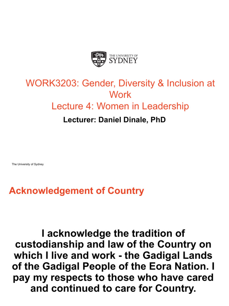 Women in Leadership Challenges | PDF | Leadership | Gender Inequality