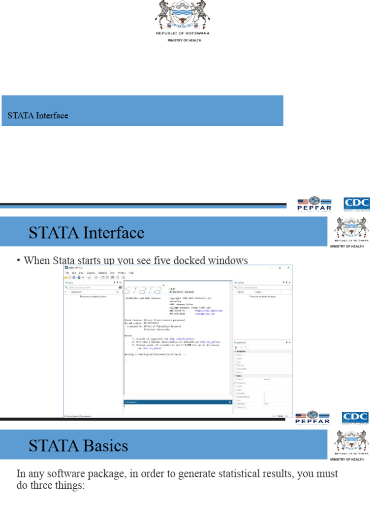 Stata Slides Pdf Computer File Directory Computing