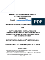 Kenya Civil Aviation Authority P.O BOX 30163-00100 Nairobi Email