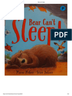 Bear Can't Sleep
