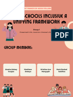 Making Schools Inclusive A Unifying Framework