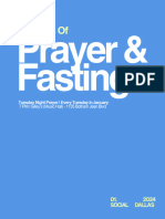 Prayer and Fasting Updated