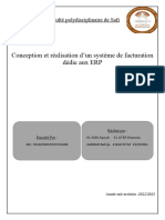 Le Cahier de Charge (Facturation)