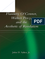 Flannery Oconnor, Walker Percy, and The Aesthetic of Revelation