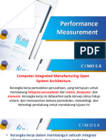 Performance Measurement: Week 5: Cimosa