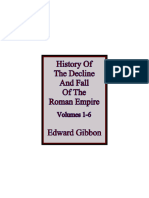 Edward Gibbon - History of the Decline and Fall of the Roman Empire Volumes 1-6