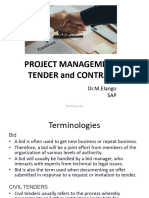 Project Management - Tender and Contract - Final