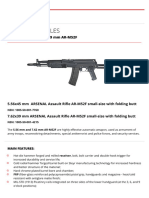 5.56x45 mm and 7.62x39 mm AR-M52F - Arsenal JSCo.…