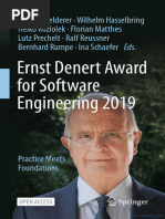 Ernst Denert Award For Software Engineering 2019