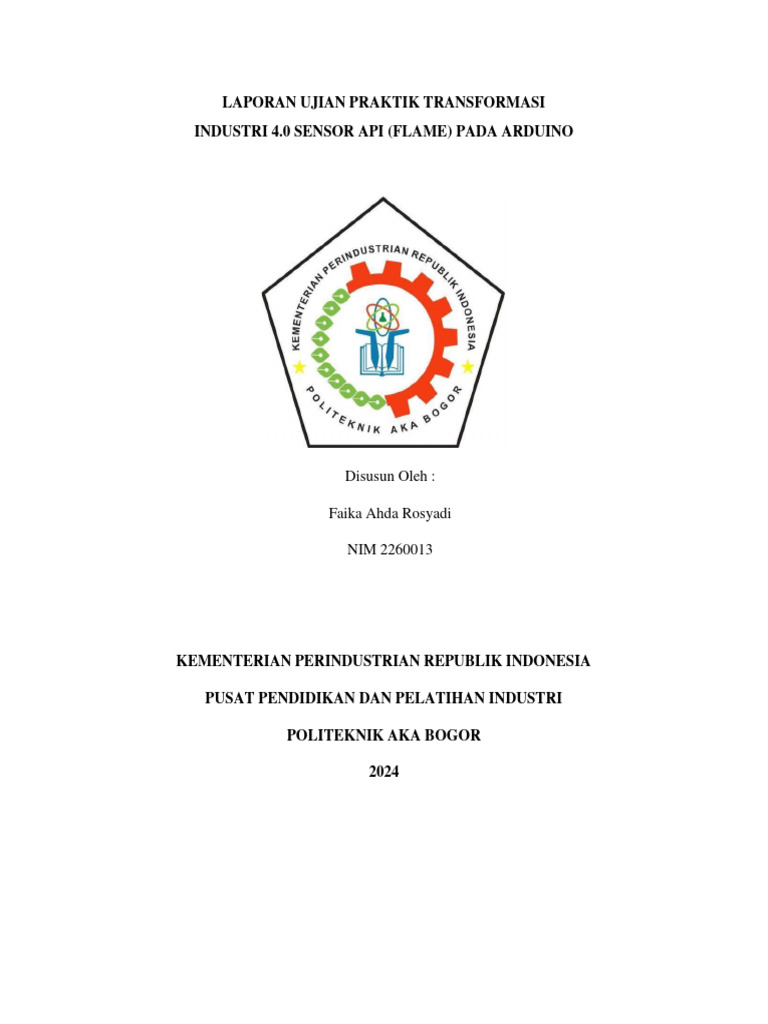 Deteksi Api Menggunakan Sensor Arduino | PDF | Teknologi & Rekayasa