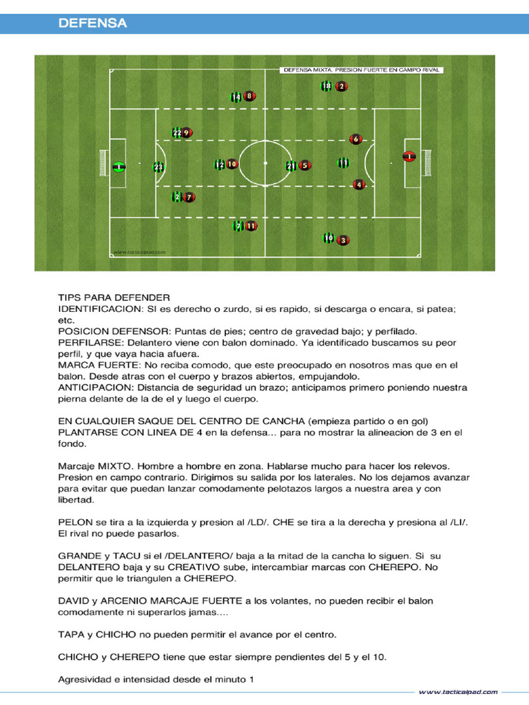 Leyenda Defensa | PDF