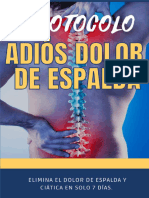 Ebook - Protocolo Adiós Dolor de Espalda