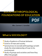 Philosophical Foundation of Education