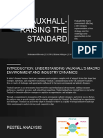 Business Strategy Analysis Vauxhall Presentation