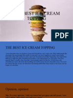 The Best Ice Cream Topping