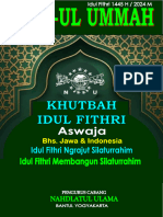 Khutbah Idul Fitri 2024