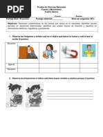 Prueba Fuerza y Movimiento