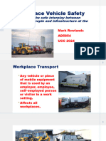UCC 2024 Workplace Transport Safety Lecture