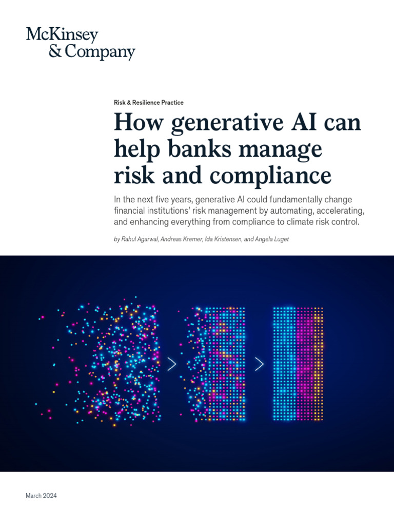Banks: Gen AI for Risk & Compliance | PDF | Artificial Intelligence ...