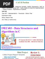 Data Structures and Algorithms in C