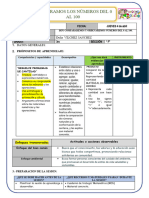 Comparamos y Ordenamos Números. (4) SESION MATE