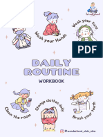 Daily routine workbook