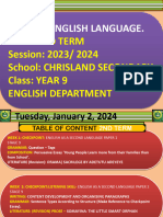 Approved Year 9 Eng. Lang. Multi Media For 2nd Term 2023 2024 Session